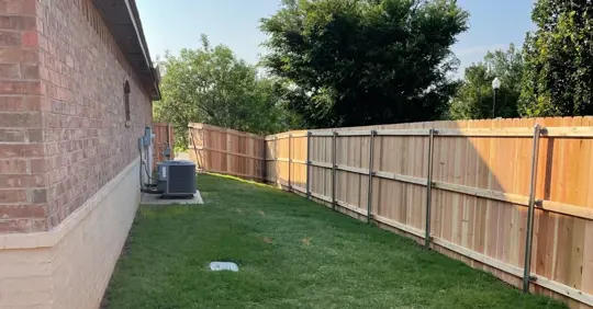 backyard fence